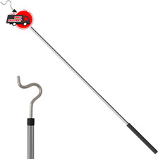 Clothes Hook Pole, Clothes Hanger Reaching Hook for Hanging Clothes Light and Pl