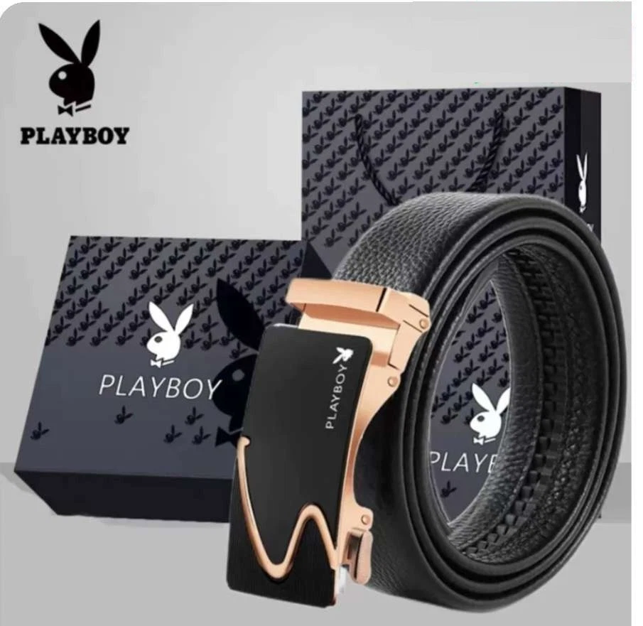 Playboy Leather Belts for Men for sale | eBay