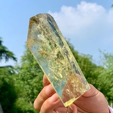 292G AAA Grade Natural Citrine Freeform Quartz Crystal Healing Energy Chakras
