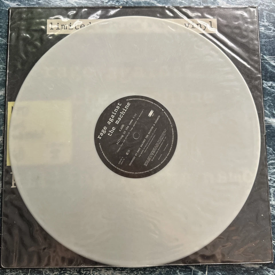 Rage Against The Machine - Killing In The Name 12” Vinyl Record Single VG+ - Image 3 of 4