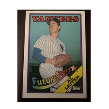 Topps 1988 Future Stars Al Leiter #18 Yankees Baseball Card Rookie. rookie card picture