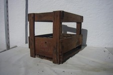 Alte Bierkiste  aus Holz, Getränke Bühl, Schwäbisch Gmünd 1930/ 40er Jahre