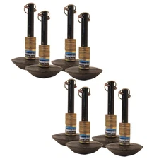 (8 Pack) Snow Plow Shoe Skid Foot Assemblies for Western 49071 Buyers 1303220