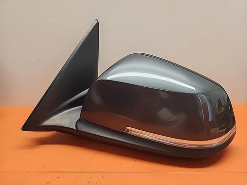 2013 - 2016 BMW Left Mirror Power 320i 328i Turn Signal DRIVER SIDE GRAY SEDAN