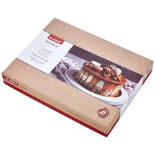 Cake Slice Set by Judge - Windsor 6 Pastry Forks, Stainless Steel, Gift Boxed