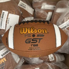 Wilson 1780 GST Football NFHS Official Collegiate NEW PREMIUM - US Seller🇺🇸🏈