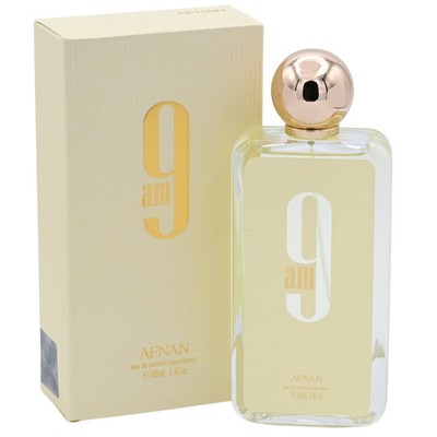 9 AM by Afnan Perfume for Unisex EDP 3.3 / 3.4 oz New In Box