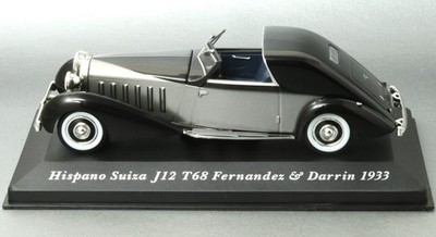 Hispano-Suiza J12 T68 Coupe de Ville ''Fernandez & Darrin'' 1933. 1:43