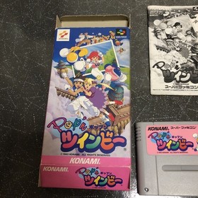 [Free Shipping] Pop'n TwinBee for Super Famicom (SFC) [K-1921]