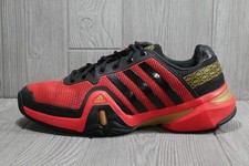 Adidas Barricade Red Gold Black Tennis Sneakers "Shanghai" G96903 Mens US 13