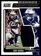 2022 Score Freshman Flashbacks Sony Michel New England Patriots #FF11