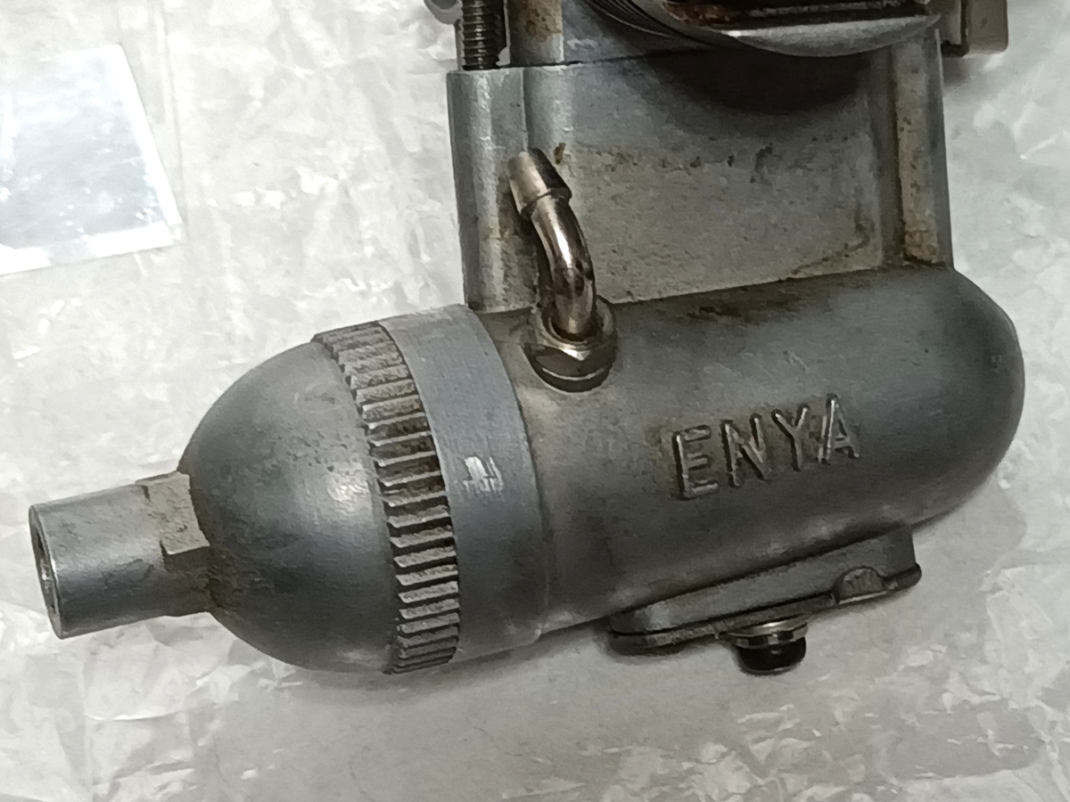 Enya 19-V Model 4005 RC Model Airplane Engine Tested Comp Vintage