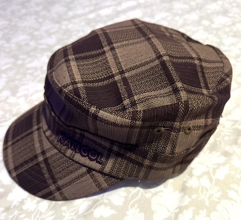 Gorra unisex Kangol Herringbone Check Flexfit Army L/XL Foto 2 de 4