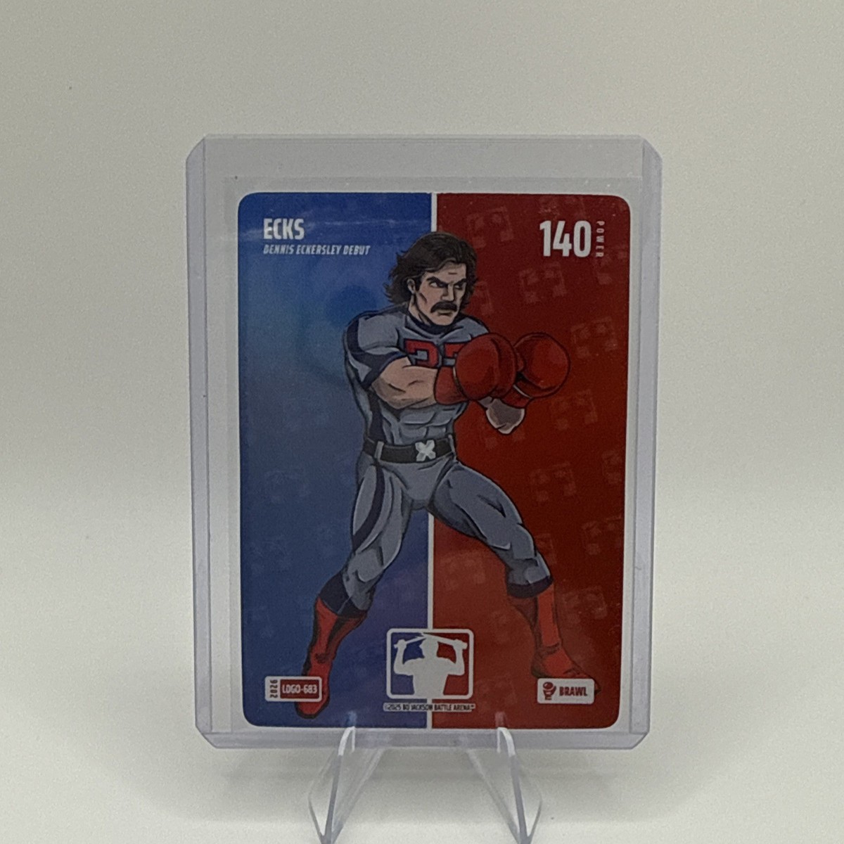 Dennis Eckersley \'Ecks\' 2026 Bo Jackson Battle Arena Logo Foil #683 SSP Case Hit