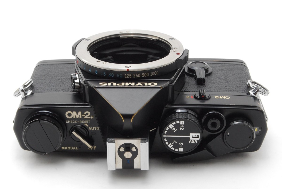 NEAR MINT] Olympus OM-2N Black F.Zuiko Auto-S 50mm F1.8 Lens