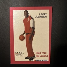 Larry Johnson Courtside 1991 #45 Draft Pix