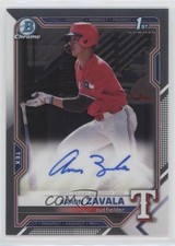 2021 Bowman Draft Chrome Draft Pick Auto Aaron Zavala #CDA-AZ Auto 0a8t