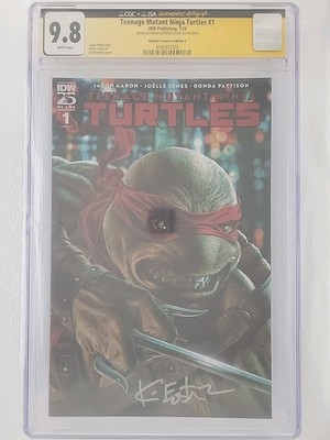 Teenage Mutant Ninja 1, Cgc 9.8 Signed By Kevin Eastman, 2024 | eBay