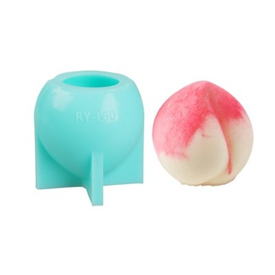 Peach Shaped Mold For Dessert Chocolates Heat Resistant Silicone Baking Tool