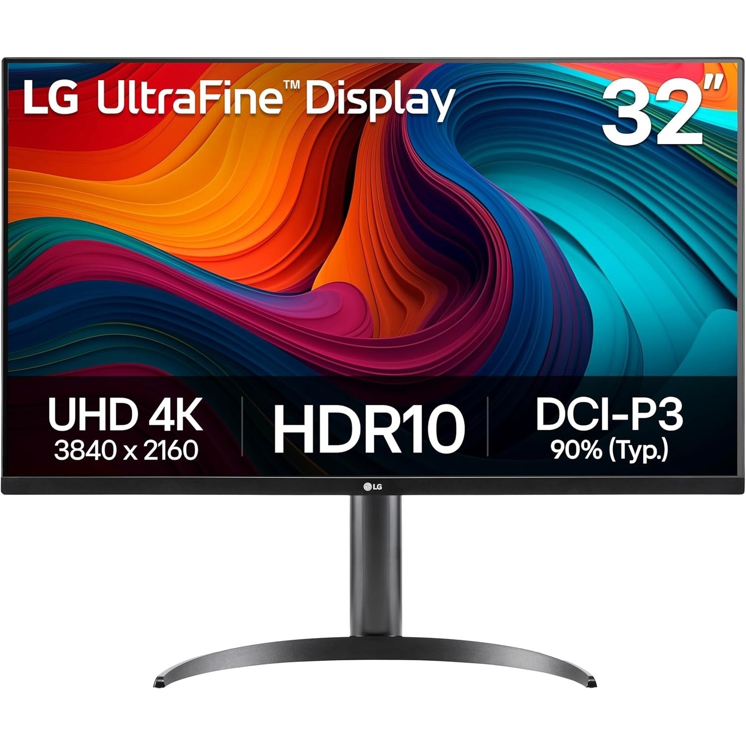 Monitor LG 32" 4K UHD, HDR10, HDMI/DP, soporte ajustable - Negro 32UR550K-B, imagen 6
