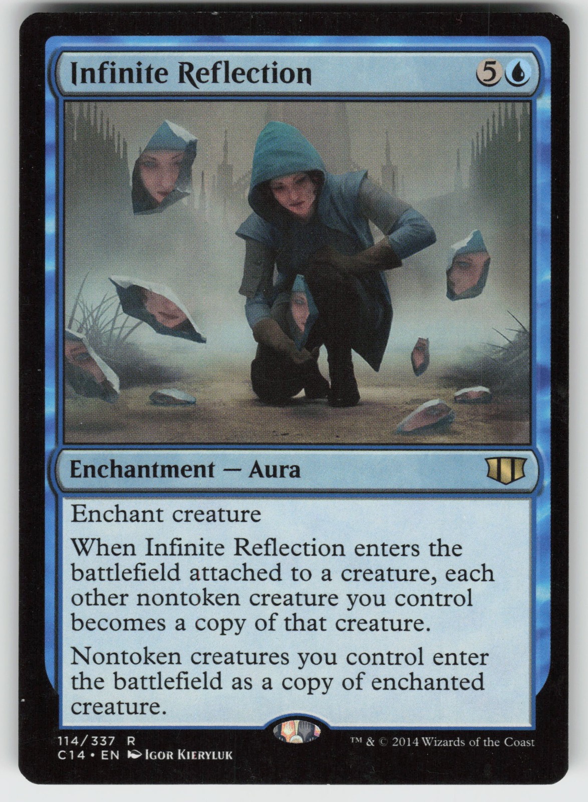 Infinite Reflection Commander 2014 114 R MP MTG