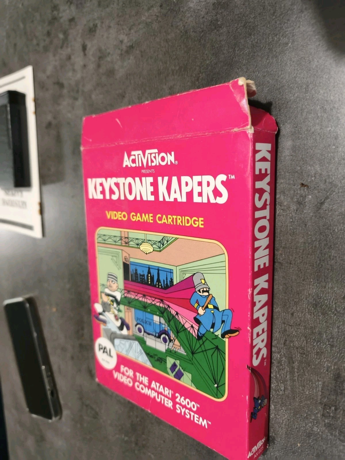 Keystone Kapers (1981) ATARI VCS 2600 (1982) PAL boîte Rare 