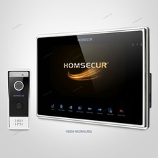 HOMSECUR WIFI Smart Video Intercom Entry System Kit Allow Visitor Leave Message