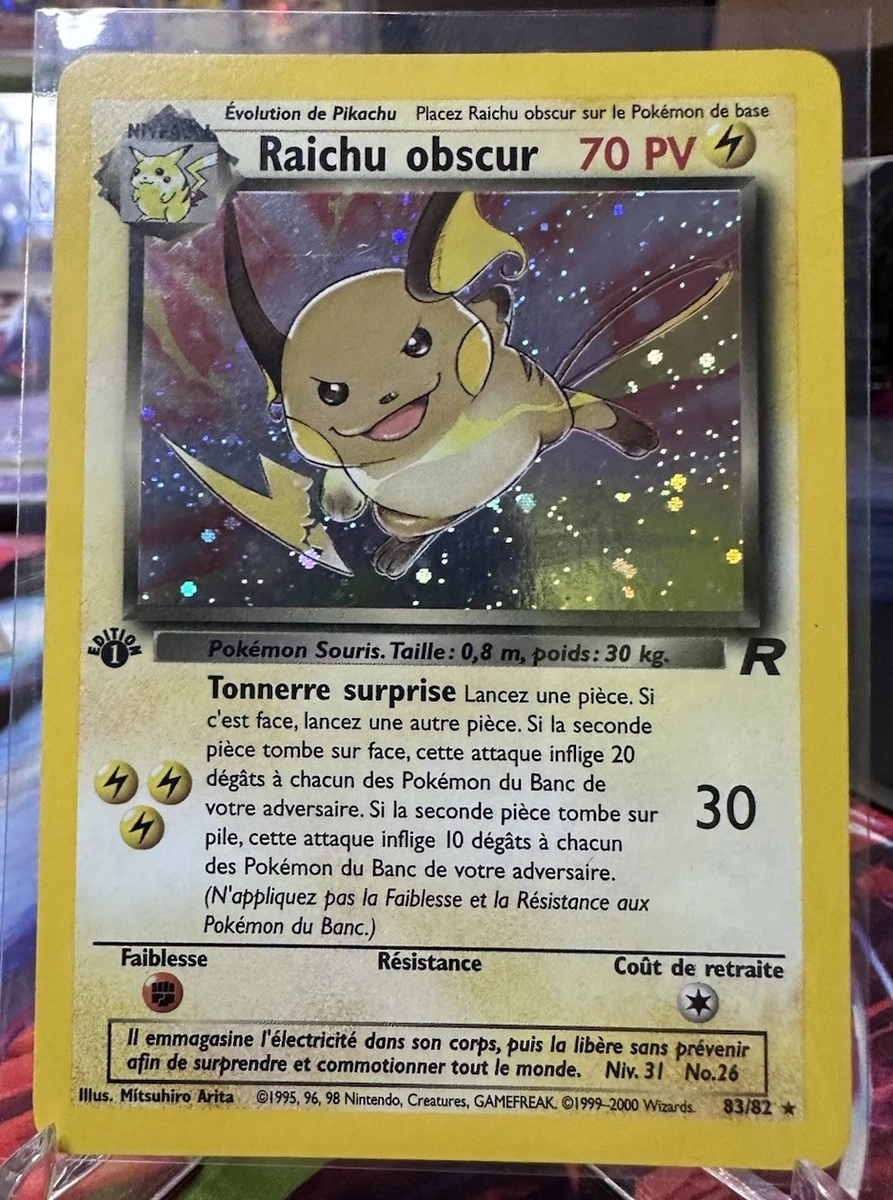 25+ Raichu Pokémon TCG 1st Edition Individual Trading Card Games