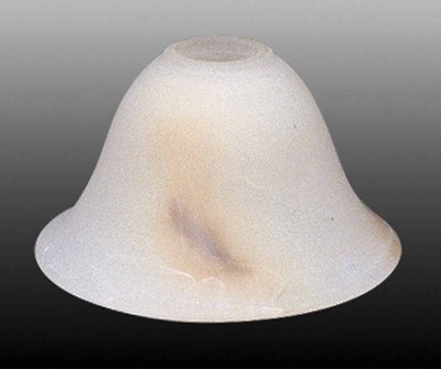 Volume Lighting GS-185 4.75''H Hand Painted Marble Glass Bell - Hand Painted
