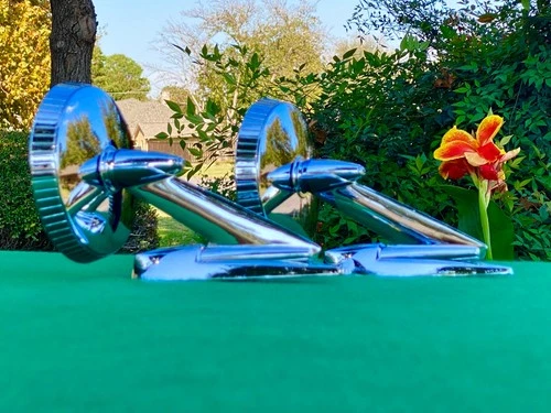 ( 2 ) Vintage 1950s 1960s Chevy Olds Buick MoPar Ford Mercury Roberk Mirrors