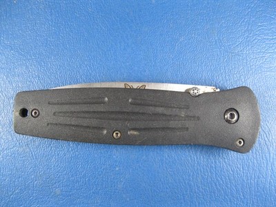OLD Mel PARDUE Benchmade Pocket Knife 1/2 Serrated