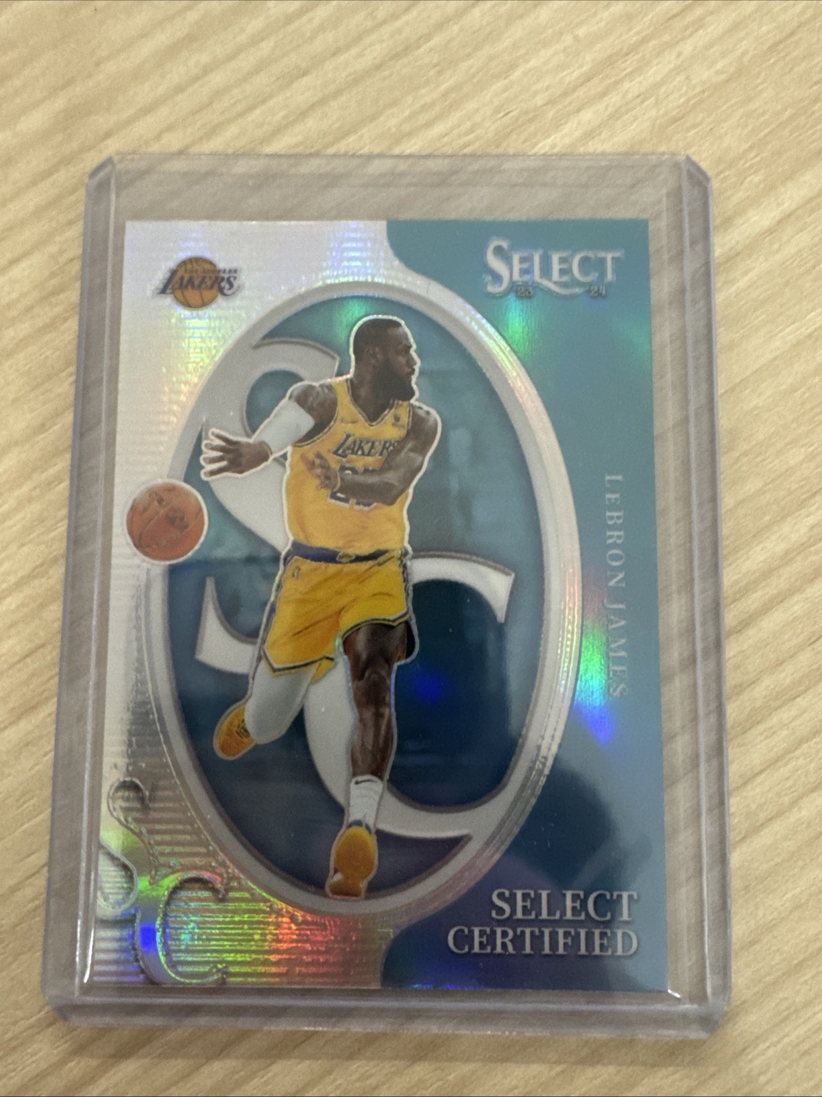 2023-24 Panini Select - Select Certified LeBron James #7 Silver Prizm