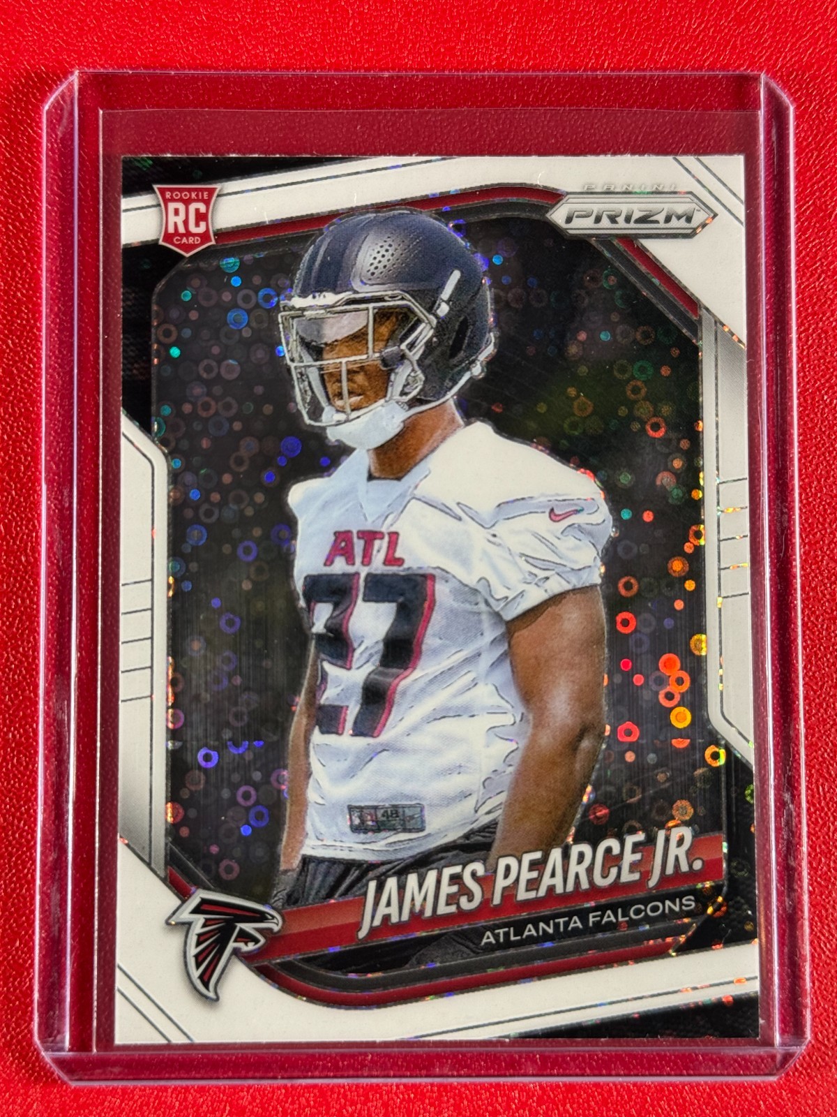 2025 Panini Prizm James Pearce Jr. #364 White Disco Prizm Rookie (RC)