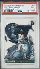 2023 Clearly Donruss 🔥Odell Beckham Jr Downtown🔥PSA 9🔥