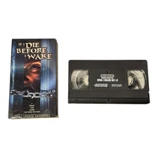 If I Die Before I Wake VHS Video Full Length Screener Artisan Horror Halloween