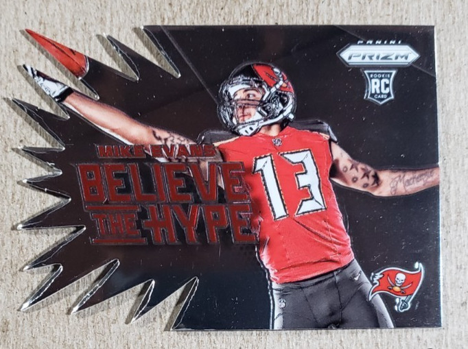 2014 Panini Prizm Believe the Hype Die Cut Mike Evans RC #BH5 Buccaneers