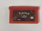 Pokemon Fire Red Version Nintendo GBA Authentic Tested w/ Clamshell Case