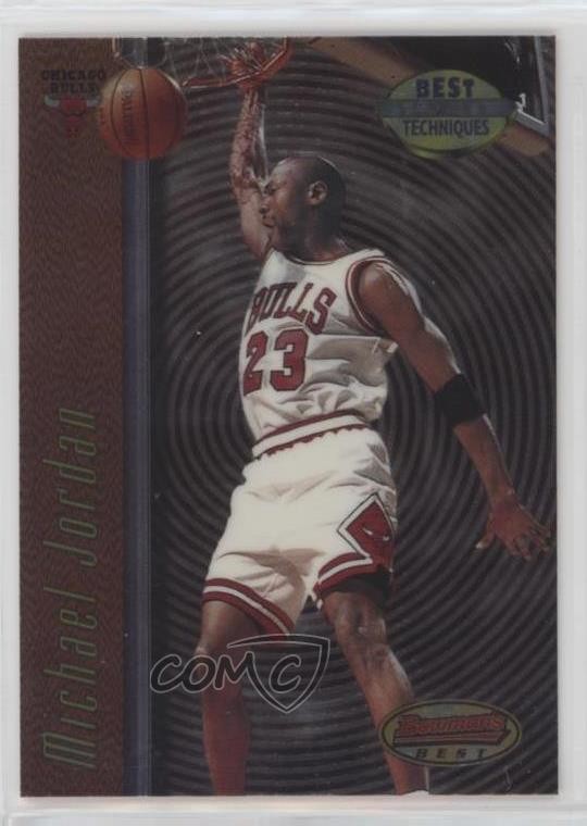 1997-98 Bowman's Best Best Techniques Michael Jordan #T2 HOF 03rx