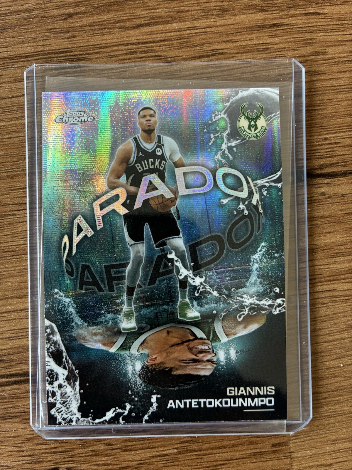 2025-26 Topps Chrome Giannis Antetokounmpo Paradox Px-10 Case Hit!!!