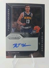 2020-21 Panini Prizm Sensational Signatures RJ Hampton #SS-RJH RC +Free Base