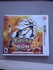 Pokemon Sun 3ds Game, CARTRIDGE IN BOX, TESTED WORKING