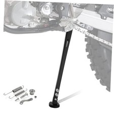Motorcycle Kickstand Adjustable Foot Side Kick Stand for 150 200 250 300 black