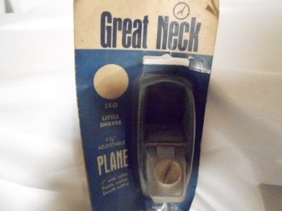 GREAT NECK LOW ANGLE BLOCK PLANE WITH ORG. BOX
