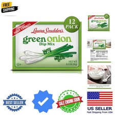 Green Onion Dip Mix Seasoning Powder Sauce 0.5 Ounce Pack of 12