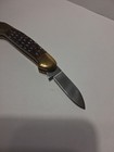 Vintage Parker Japan Kayak Canoe Pocket Knife. Smooth Brass. Nice! Z-15 — photo 4