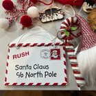 Lot Christmas Ornaments Decor  Santa Bag Of Coal Soft Gnomes Drawer Holiday — photo 6