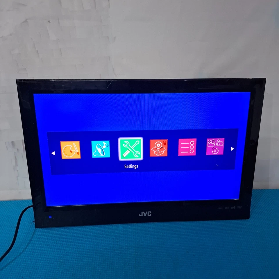 JVC LT-22DD3J 22" HD Ready LCD TV HDMI USB - Black | CHIP MARK - Image 3 of 4