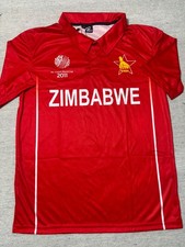 Zimbabwe Cricket 2011 ODI Shirt | remake adult UK seller | same day dispatch