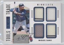 2020 Panini Absolute Tools of the Trade 4 Swatch 55/99 Miguel Sano #TT4-MS 3nn