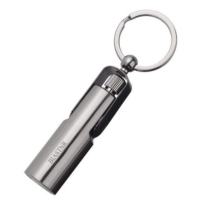 BIASTNR Permanent Match, Keychain Flint Matchstick Fire Starter Medium, Black 